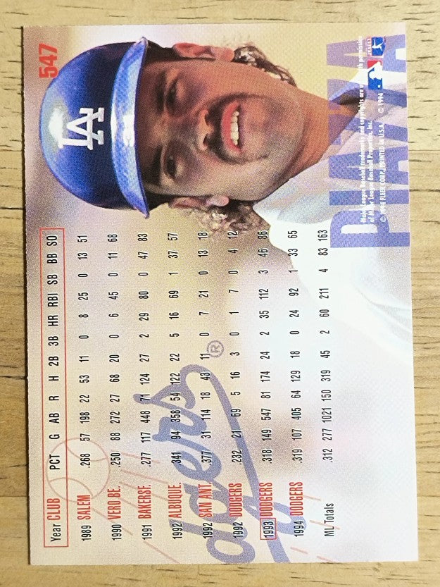 1995 Fleer #547 Mike Piazza