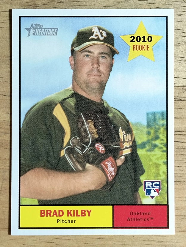 2010 Topps Heritage #151 Brad Kilby RC