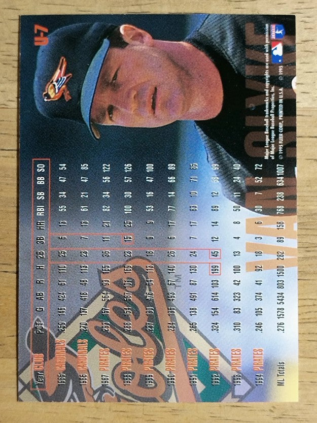 1995 Fleer Update #7 Andy Van Slyke