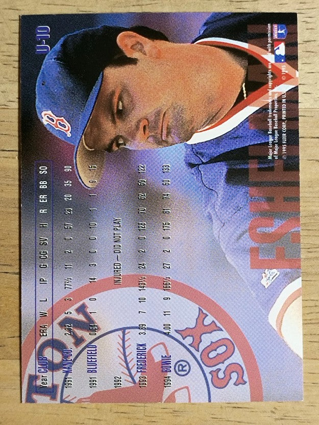 1995 Fleer Update #10 Vaughn Eshelman