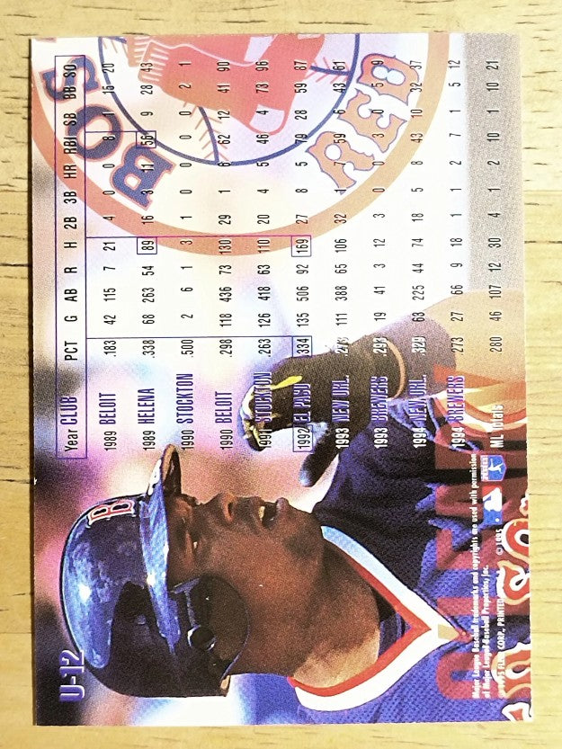 1995 Fleer Update #12 Troy O'Leary