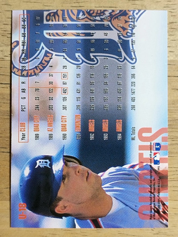 1995 Fleer Update #18 Chad Curtis