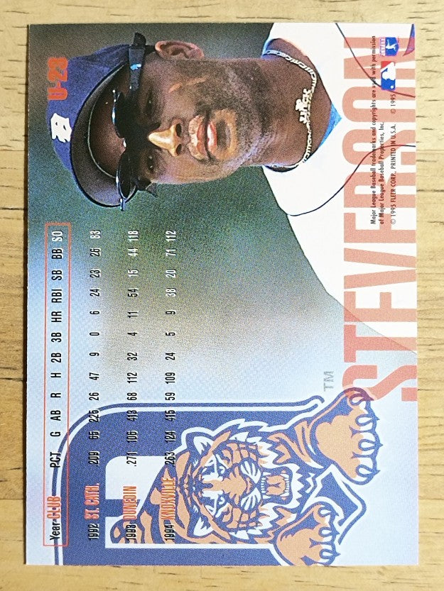 1995 Fleer Update #23 Todd Steverson