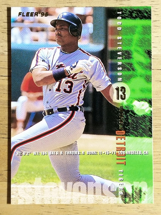 1995 Fleer Update #23 Todd Steverson