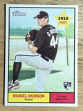2010 Topps Heritage #124 Daniel Hudson RC