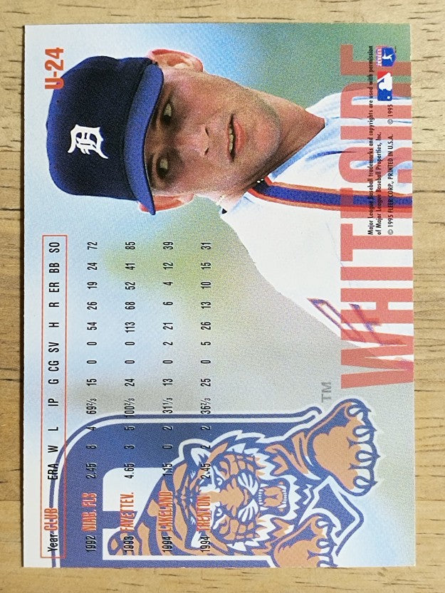 1995 Fleer Update #24 Sean Whiteside