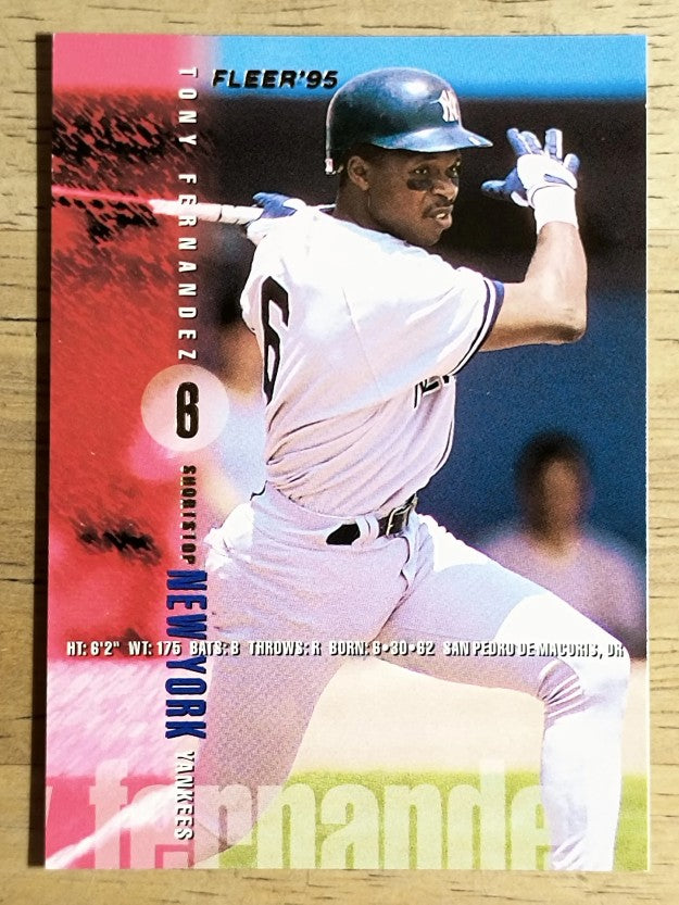 1995 Fleer Update #25 Tony Fernandez