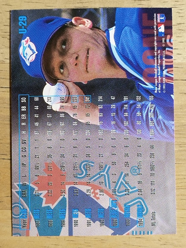 1995 Fleer Update #29 David Cone
