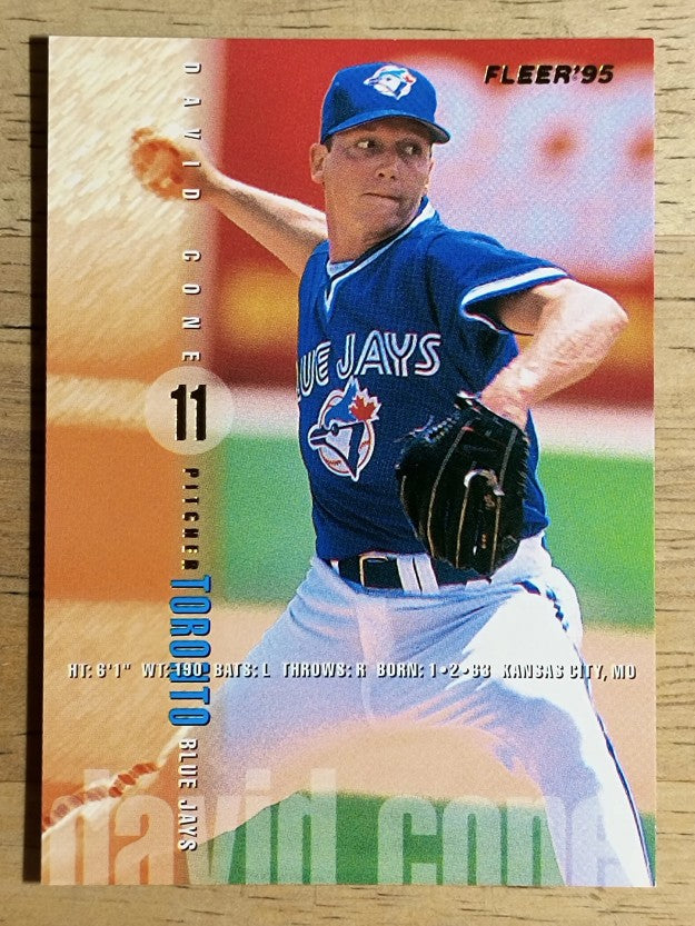 1995 Fleer Update #29 David Cone