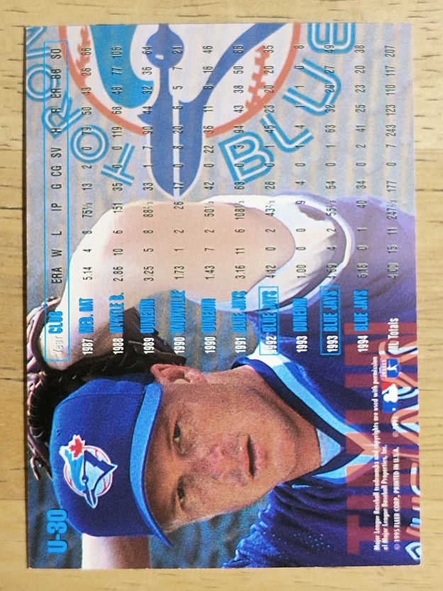 1995 Fleer Update #30 Mike Timlin