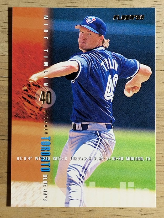 1995 Fleer Update #30 Mike Timlin
