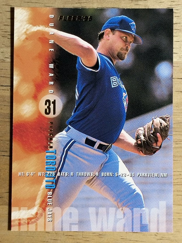 1995 Fleer Update #31 Duane Ward