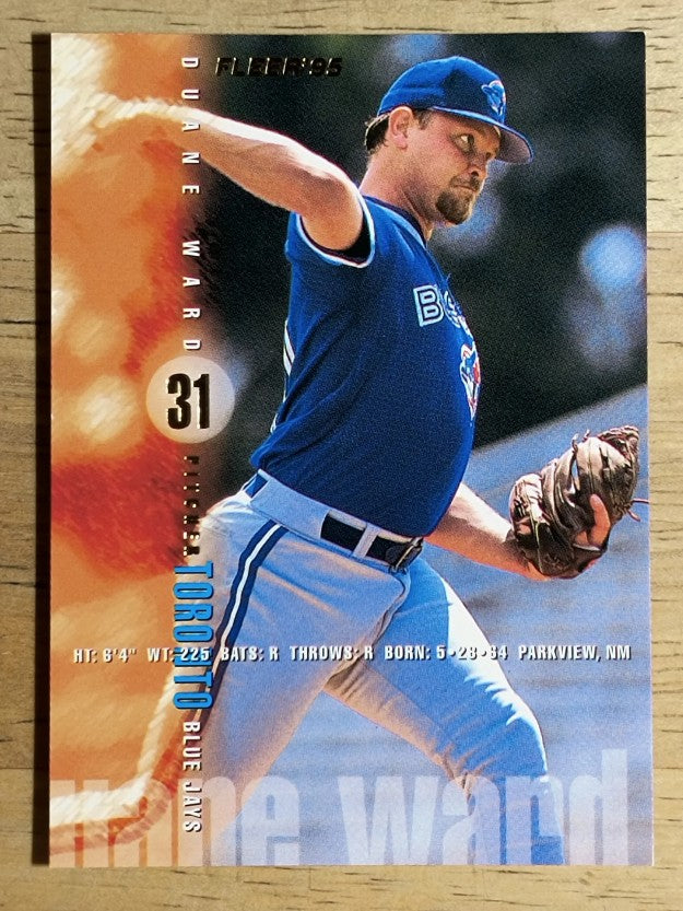1995 Fleer Update #31 Duane Ward