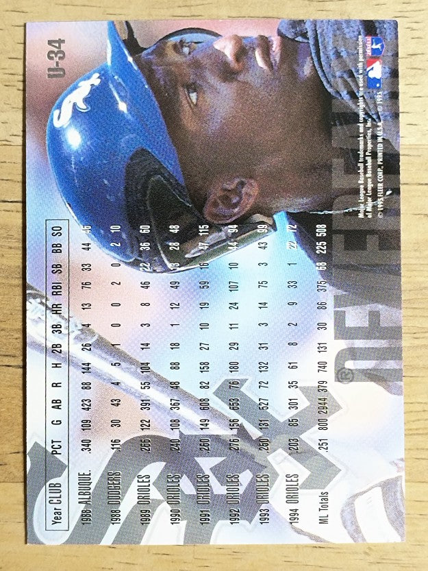 1995 Fleer Update #34 Mike Devereaux