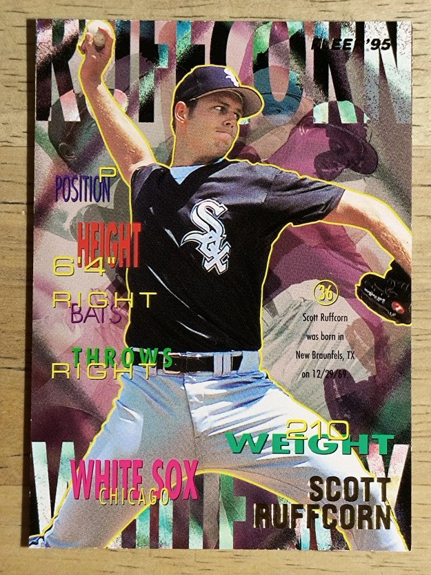 1995 Fleer Update #37 Scott Ruffcorn