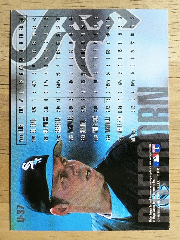 1995 Fleer Update #37 Scott Ruffcorn
