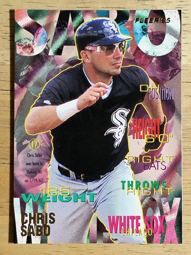 1995 Fleer Update #38 Chris Sabo