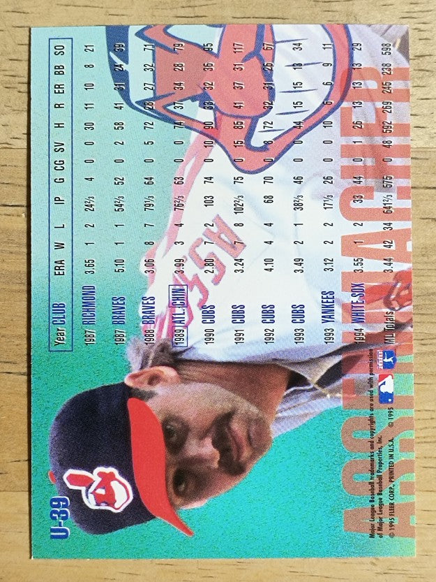 1995 Fleer Update #39 Paul Assenmacher