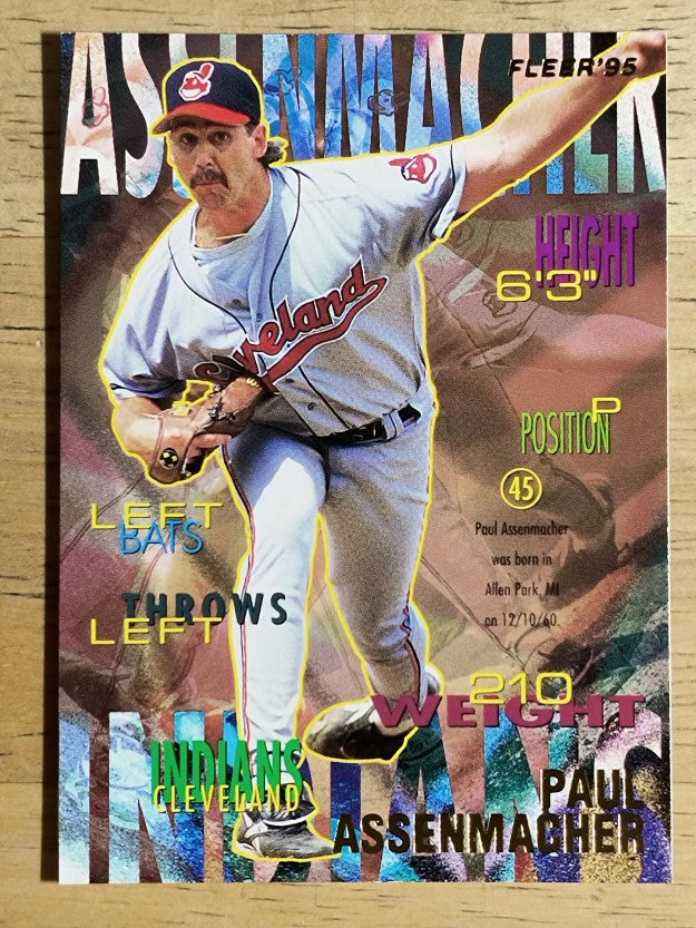1995 Fleer Update #39 Paul Assenmacher