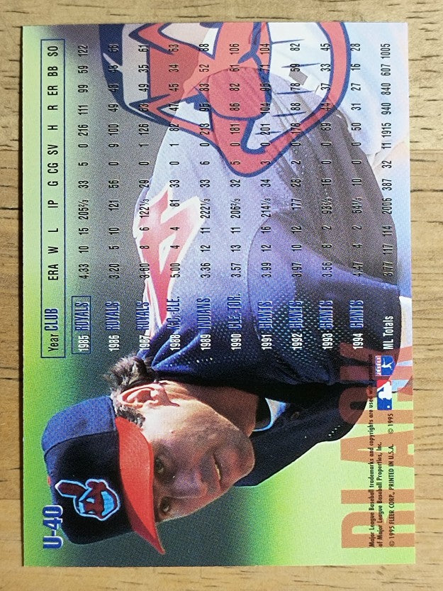 1995 Fleer Update #40 Bud Black