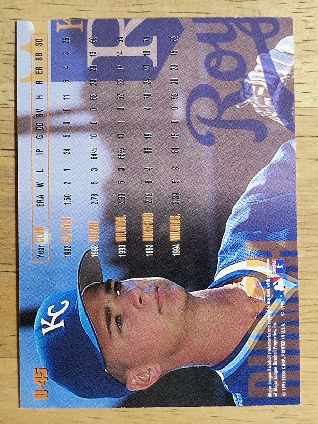 1995 Fleer Update #45 Melvin Bunch RC