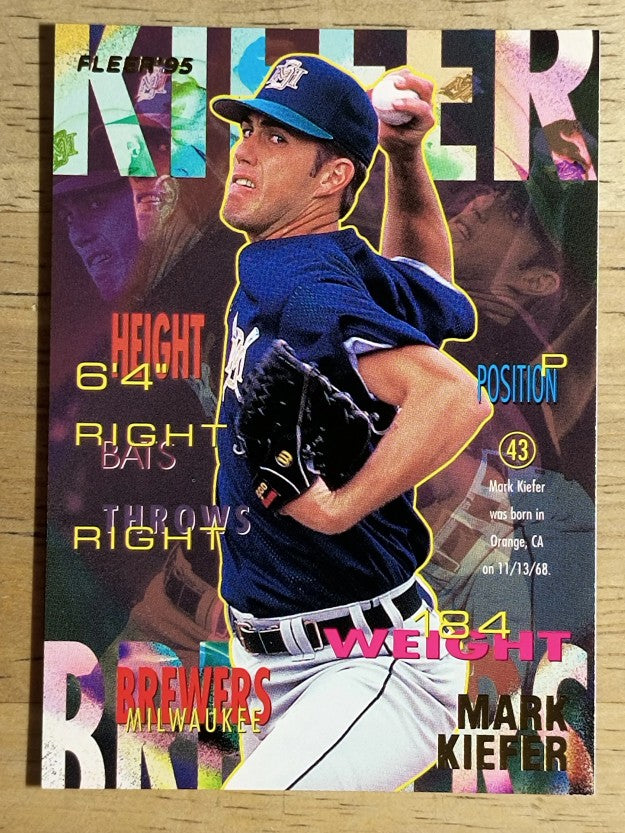 1995 Fleer Update #53 Mark Kiefer