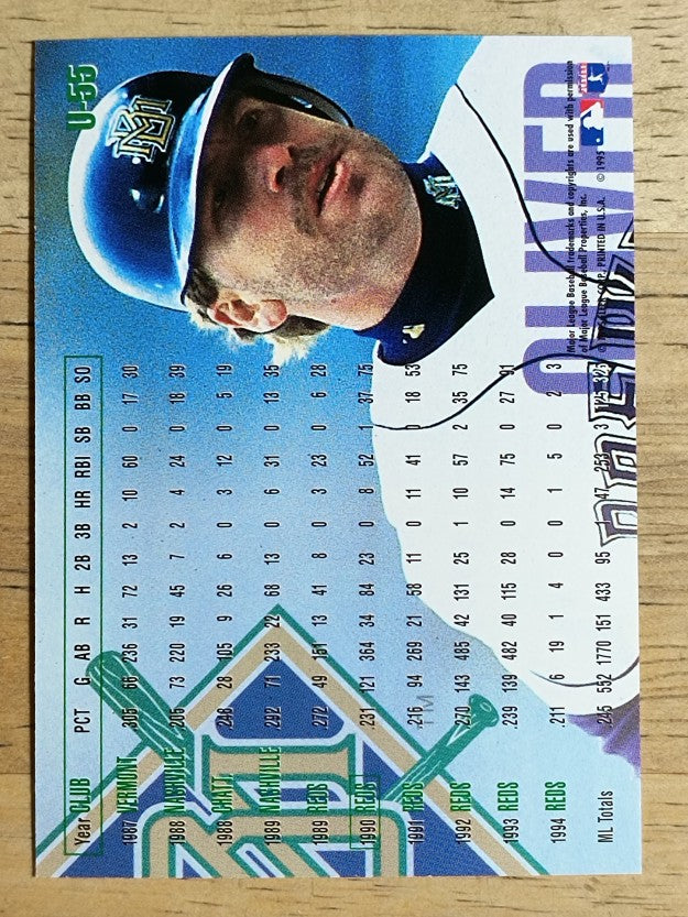 1995 Fleer Update #55 Joe Oliver