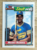 1992 Topps #156 Manny Ramirez RC (NM)