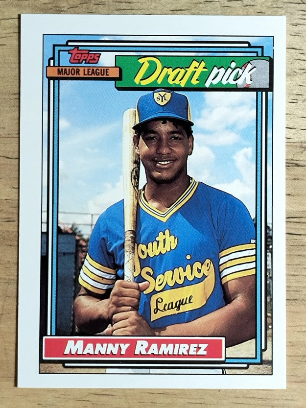 1992 Topps #156 Manny Ramirez RC (NM)