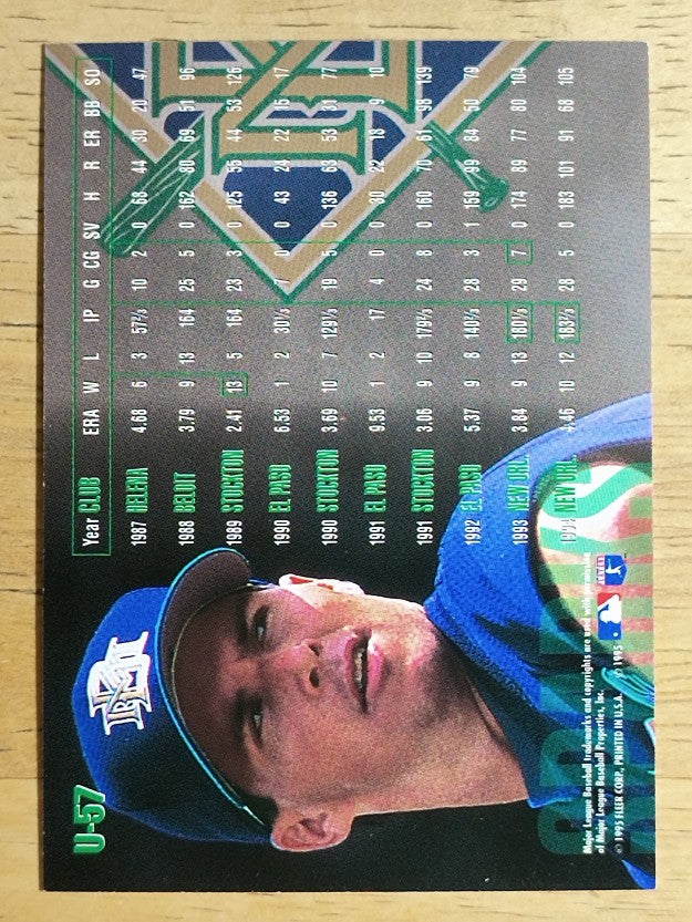 1995 Fleer Update #57 Steve Sparks RC