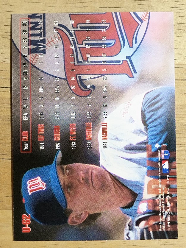 1995 Fleer Update #62 Brad Radke RC