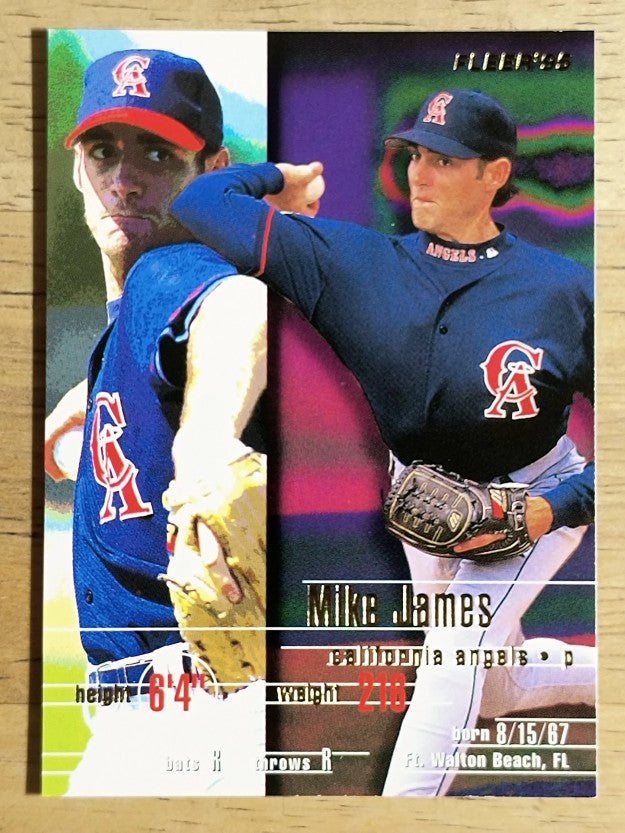 1995 Fleer Update #66 Mike James