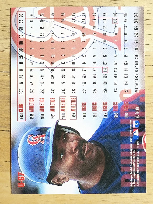 1995 Fleer Update #67 Tony Phillips
