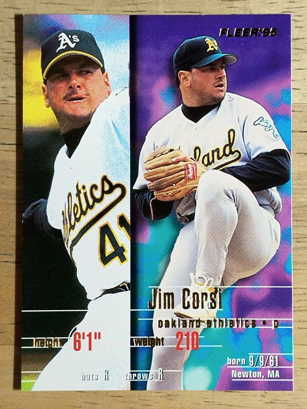 1995 Fleer Update #70 Jim Corsi