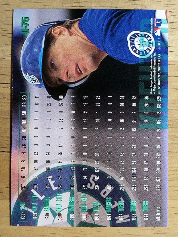 1995 Fleer Update #75 Chad Kreuter