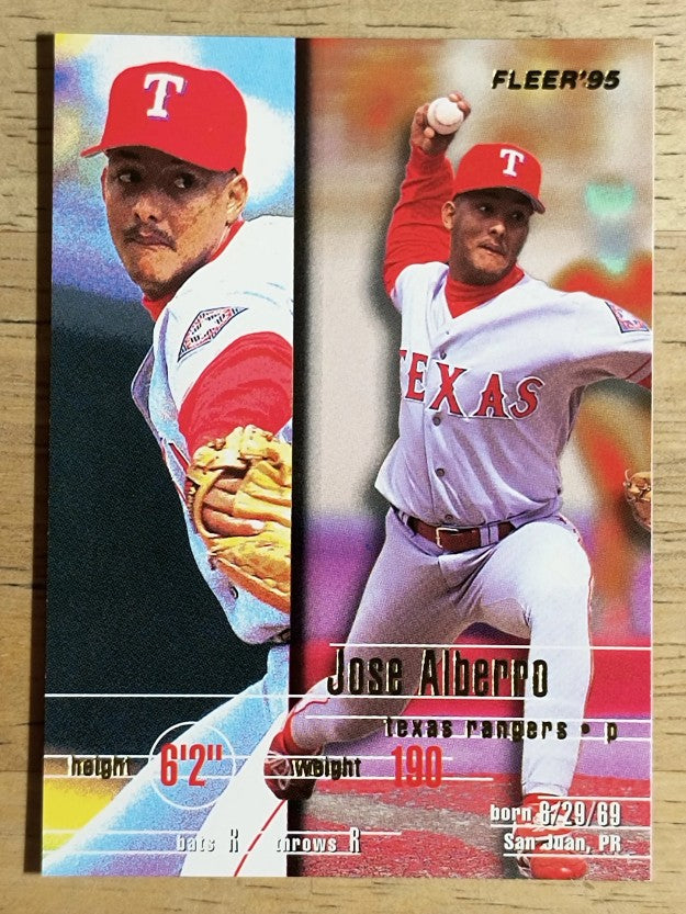 1995 Fleer Update #80 Jose Alberro RC