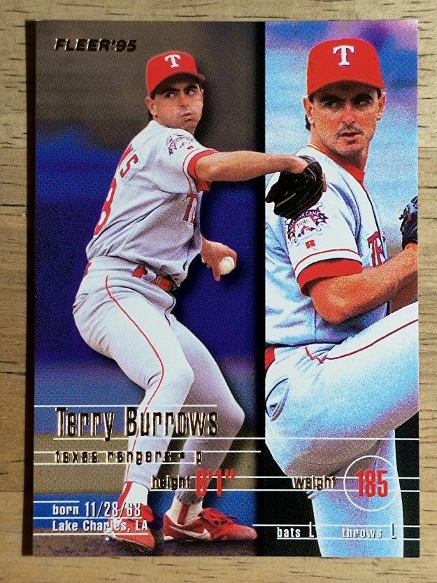 1995 Fleer Update #81 Terry Burrows