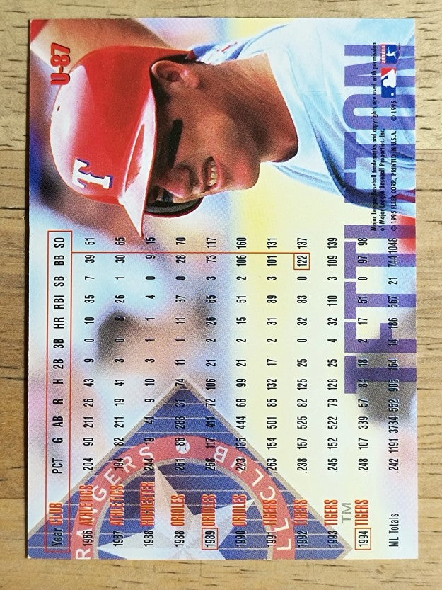 1995 Fleer Update #87 Mickey Tettleton