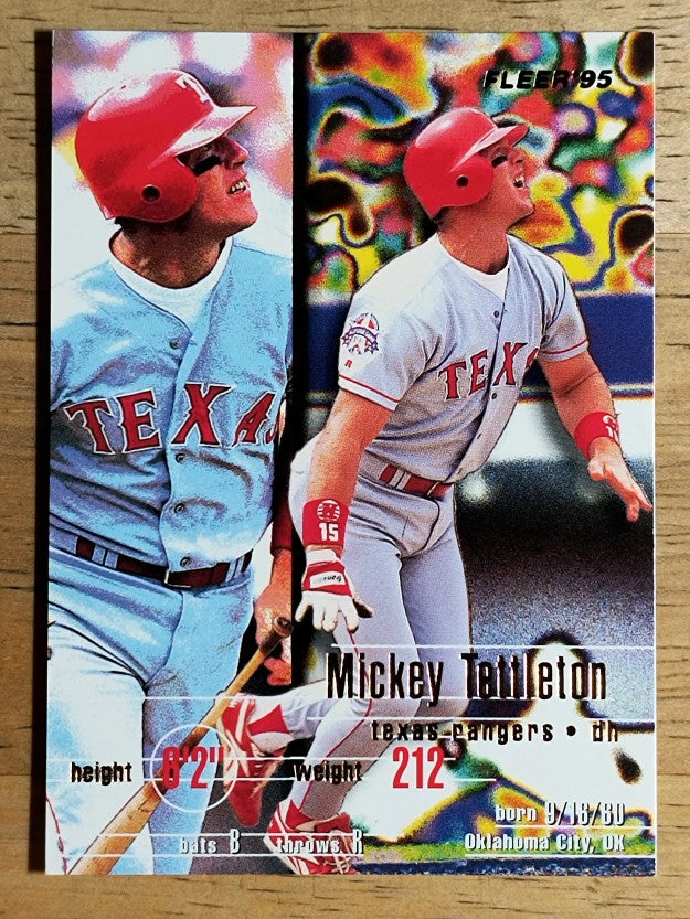 1995 Fleer Update #87 Mickey Tettleton
