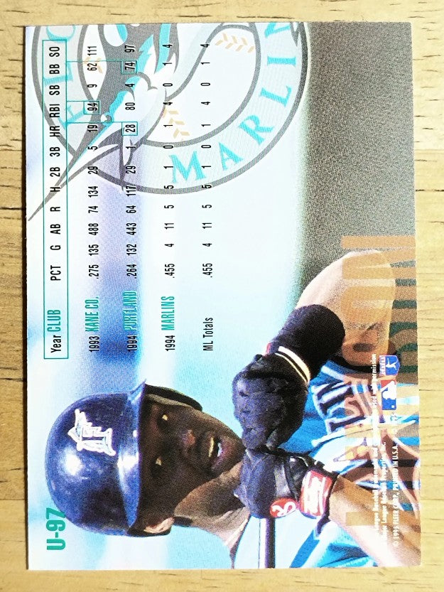 1995 Fleer Update #97 Charles Johnson