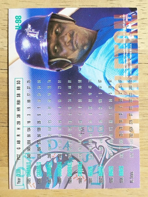 1995 Fleer Update #98 Terry Pendleton