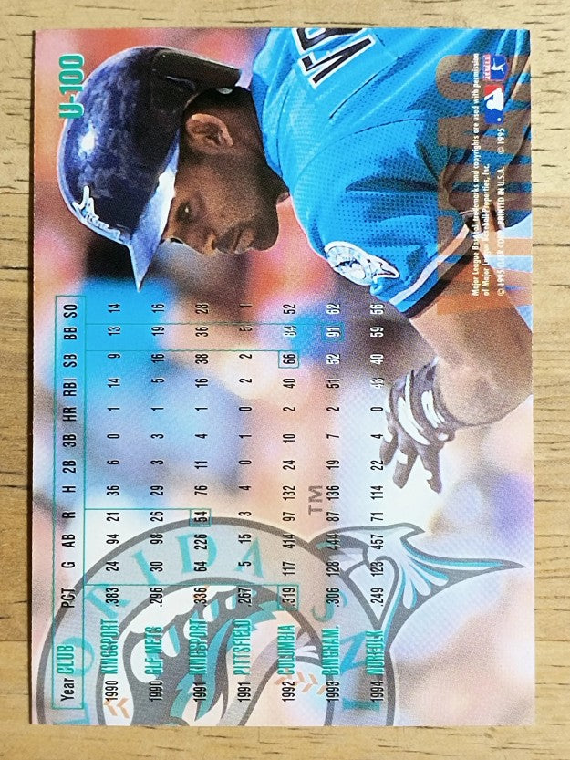1995 Fleer Update #100 Quilvio Veras