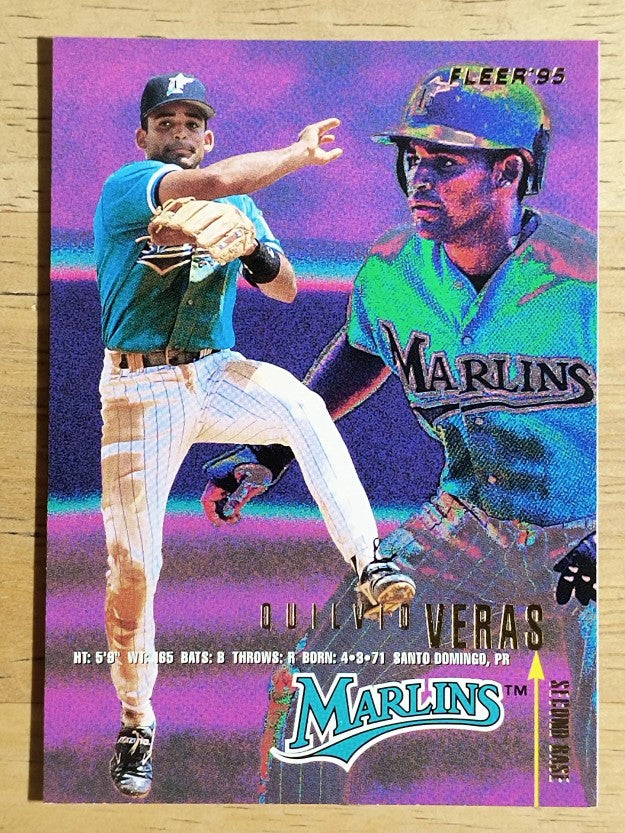 1995 Fleer Update #100 Quilvio Veras