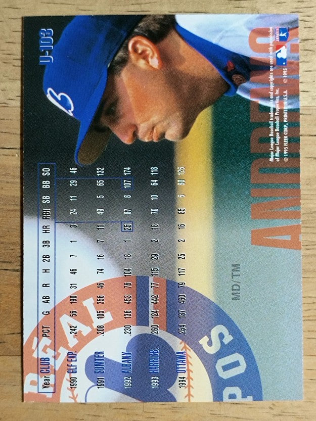 1995 Fleer Update #103 Shane Andrews