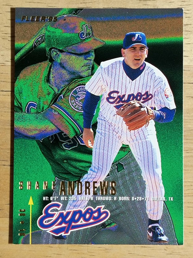 1995 Fleer Update #103 Shane Andrews