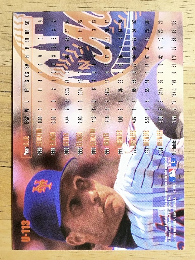 1995 Fleer Update #113 Doug Henry