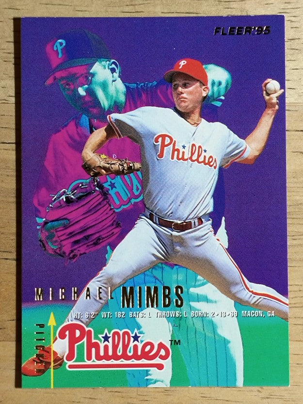 1995 Fleer Update #123 Michael Mimbs RC
