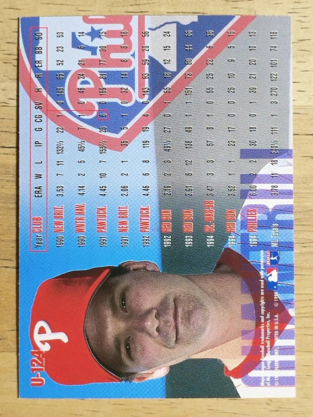 1995 Fleer Update #124 Paul Quantrill