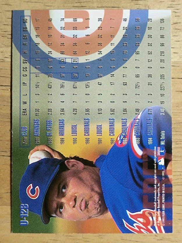 1995 Fleer Update #128 Mike Perez