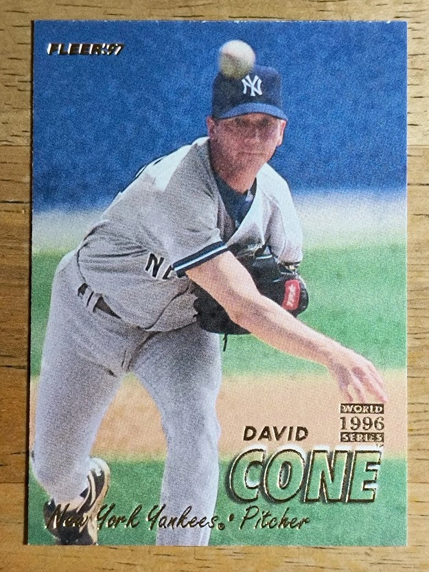 1997 Fleer #162 David Cone